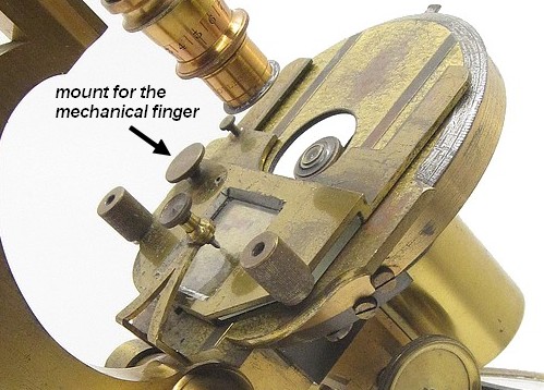 Zentmayer_Grand_American_microscope_mount _for_the_mechanical_finger